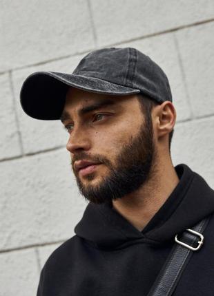 Кепка бейсболка чоловіча кепка джинсова сітка
