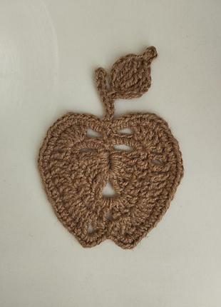 Підставка під чашку яблучко