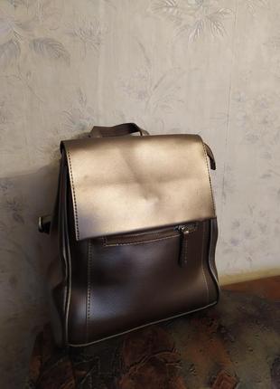 ‼️‼️ классический рюкзак-сумка уценка!3 фото