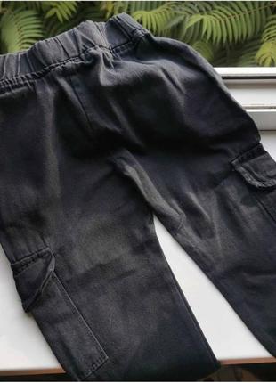 Джоггеры 100 - 130 см штаны коттоновые на резинке3 фото