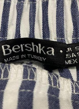 Шорты на резинке в полоску bershka7 фото