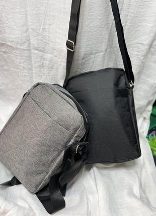 Сумка на плечо повседневная непромокаемая мужская сумка6 фото