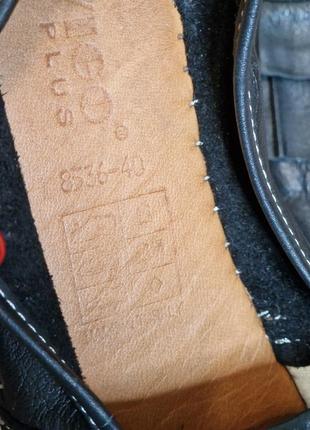 Удобные, мягкие, стильные кожаные эспадрилии из натуральной кожи rovigo