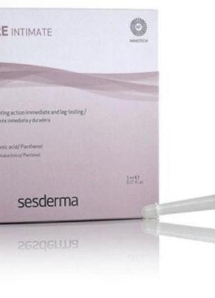 Зволожувальний гель для інтимної гігієни sesderma nanocare intimate moisturizing gel 6 x 5 мл