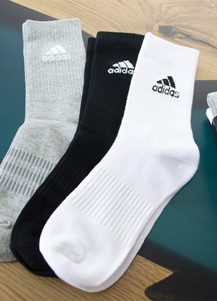Високі шкарпетки adidas dz9392 l 42-461 фото