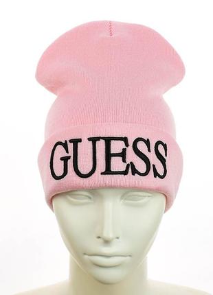 Молодіжна шапка "guess"3 фото