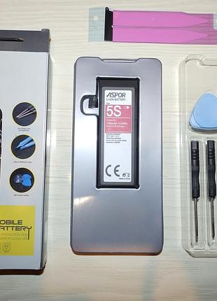 Аккумулятор (акб, батарея) aspor premium для iphone 5s (с инструментом )