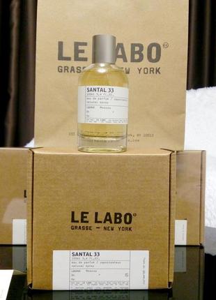 Le labo santal 33💥оригинал 1,5 мл распив аромата затест духи