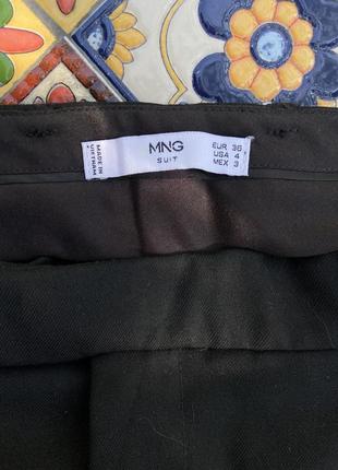 Чорні класичні брюки mango3 фото