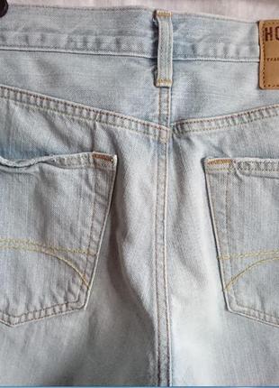 Hollister джинсы slim straight оригинал (w32 l34)5 фото