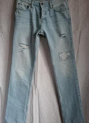 Hollister джинсы slim straight оригинал (w32 l34)2 фото