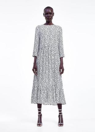Платье миди zara