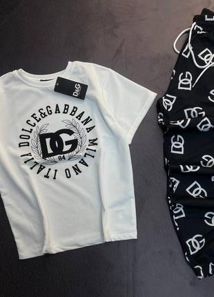 Летний костюм в стиле dolce&gabbana