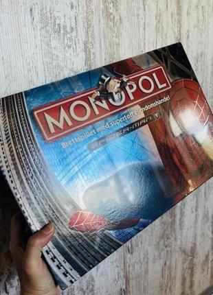 Настільна гра монополія hasbro monopoly spiderman для 2–6 гравців віком від 8 років