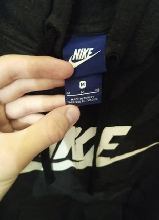 Мужское спортивное худи nike, толстовка nike nsw club hoodie bv2973-010 (оригинал). размер: m5 фото