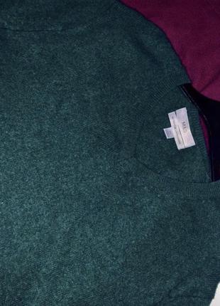 Объемный шерстяной свитер5 фото