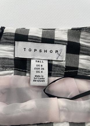 Юбка в клетку topshop7 фото