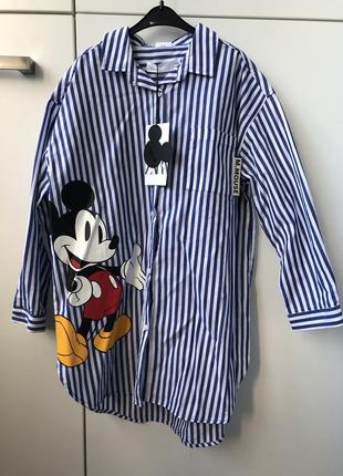 Рубашка zara размер 7 лет 122 см