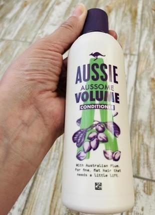 Кондиціонер для збільшення обʼєму волосся aussie aussome volume 250ml