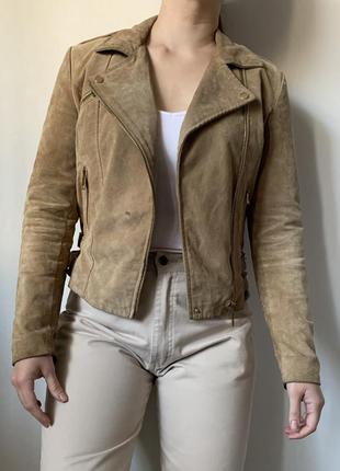 Куртка шкіра mango