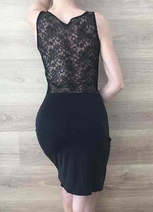 Платье черное