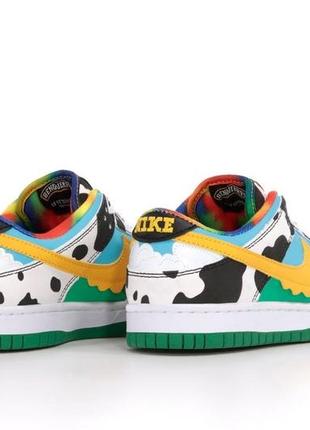 Кроссовки в стиле nike sb dunk low ben &amp; jerry's chunky dunky уникальные разноцветные премиум кроссовки женские стильные4 фото