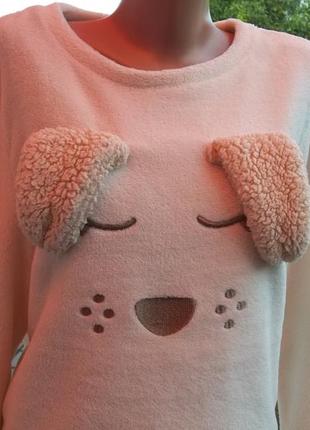 ( 50 р ) primark флисовая пижама женская б /у2 фото