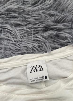 Zara стильное базовое хлопковое платье3 фото