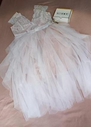 Шикарна воздушна сукня3 фото