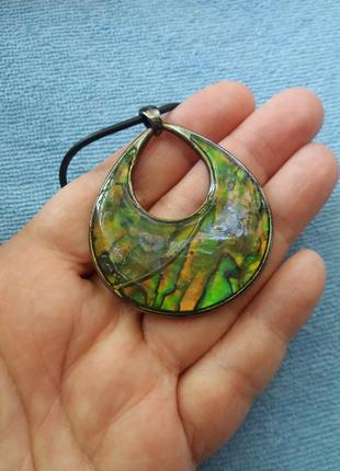 Вінтажна підвіска з галіотісом, європейський вінтаж