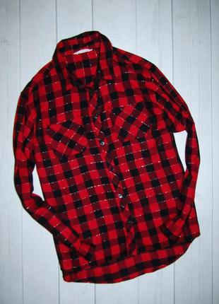 Сорочка в клітинку