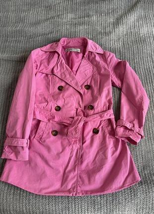 Тренч troll розовый