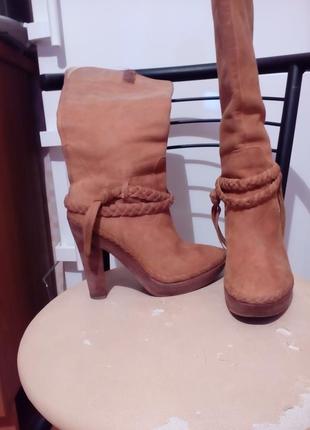 Сапоги кожаные nikeair.