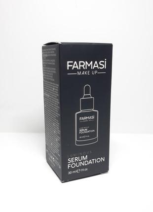 Уценка срок cияющая тональная сыворотка флюид serum foundation 02 натуральный farmasi фармаси4 фото