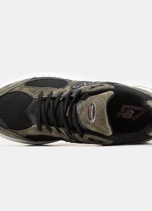 Жіночі кросівки   new balance 2002r dark green4 фото