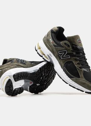 Жіночі кросівки   new balance 2002r dark green7 фото