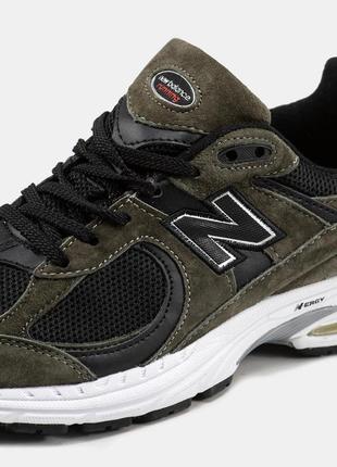 Жіночі кросівки   new balance 2002r dark green8 фото