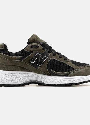 Жіночі кросівки   new balance 2002r dark green3 фото