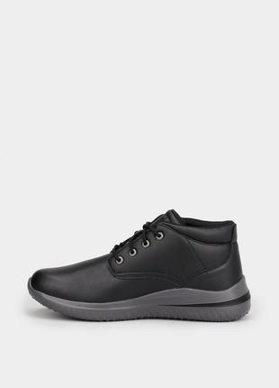 Чоловічі черевики skechers tema / осінні черевики скечерс2 фото