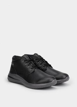 Чоловічі черевики skechers tema / осінні черевики скечерс4 фото