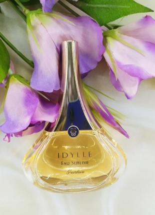 Невероятно стойкий парфюм idylle eau sublime guerlain1 фото