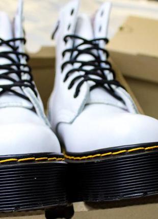 Черевики dr.martens jadon white/black5 фото