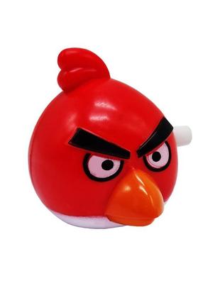 Заводна іграшка пташка 8866, 6 см (червоний)