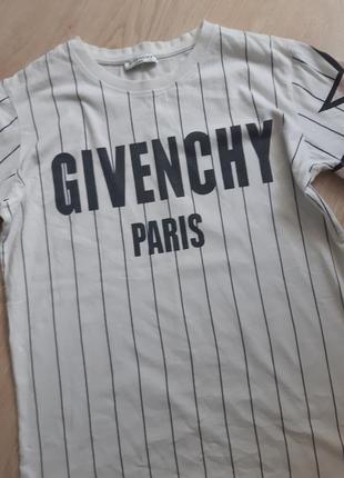 Футболка givenchy paris s унисекс3 фото