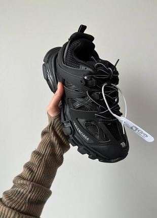 Женские кроссовки balenciaga track black premium