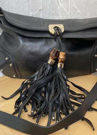 Gucci indy bag кожаная сумка оригинал4 фото
