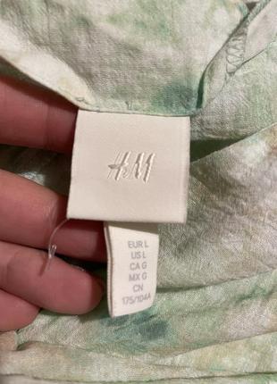 Лёгкое натуральное платье h&m 5