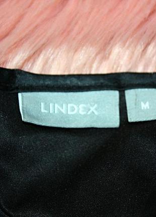 Пеньюар ночная рубашка черный с кружевом шифон асимметрия lindex рр м (к000)4 фото