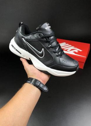 Термо кроссовки на еврозимах тепле в стиле nike air monarch самые стильные монархи трендовые качественные демисезонные кожаные