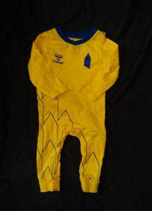 Котоновий ромпер, жовчечок, hummel